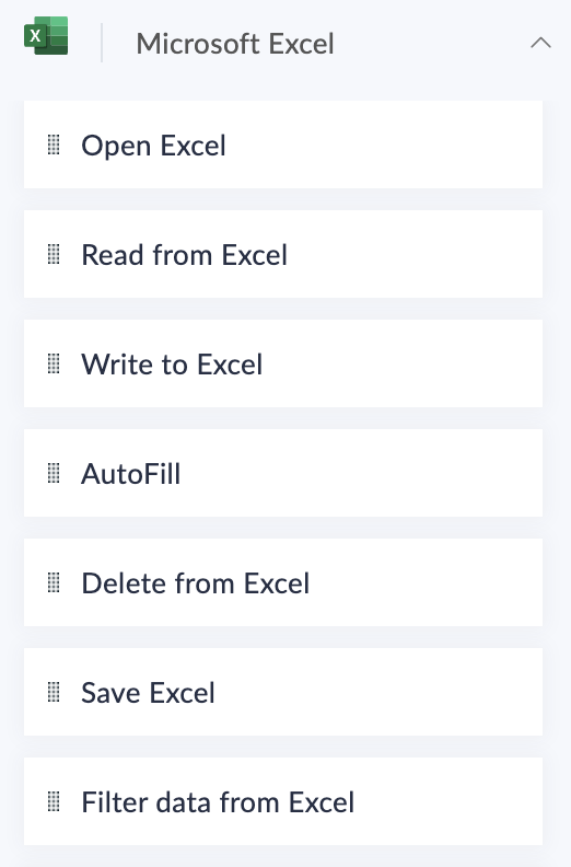 screenshot of Zoho RPA